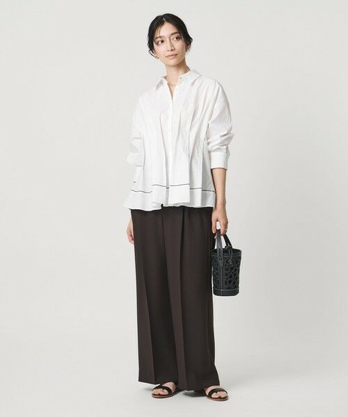 UNITED ARROWS / ユナイテッドアローズ シャツ・ブラウス | ピンタック シャツブラウス | 詳細3