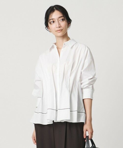 UNITED ARROWS / ユナイテッドアローズ シャツ・ブラウス | ピンタック シャツブラウス | 詳細5