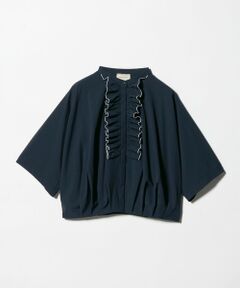 UNITED ARROWS / ユナイテッドアローズ シャツ・ブラウス | メロー フリル シャツ ブラウス ‐防しわ 吸水速乾 UVカット 遮熱性 接触冷感 ウォッシャブル‐