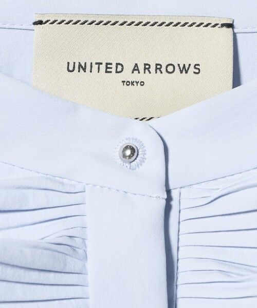 UNITED ARROWS / ユナイテッドアローズ シャツ・ブラウス | メロー フリル シャツ ブラウス ‐防しわ 吸水速乾 UVカット 遮熱性 接触冷感 ウォッシャブル‐ | 詳細13