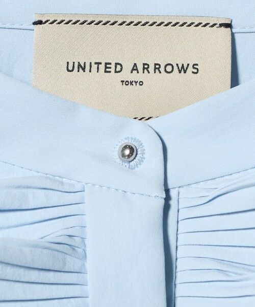 UNITED ARROWS / ユナイテッドアローズ シャツ・ブラウス | メロー フリル シャツ ブラウス ‐防しわ 吸水速乾 UVカット 遮熱性 接触冷感 ウォッシャブル‐ | 詳細7