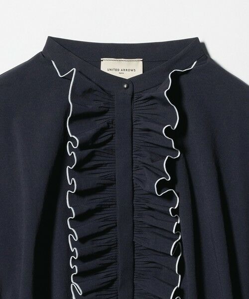 UNITED ARROWS / ユナイテッドアローズ シャツ・ブラウス | メロー フリル シャツ ブラウス ‐防しわ 吸水速乾 UVカット 遮熱性 接触冷感 ウォッシャブル‐ | 詳細23