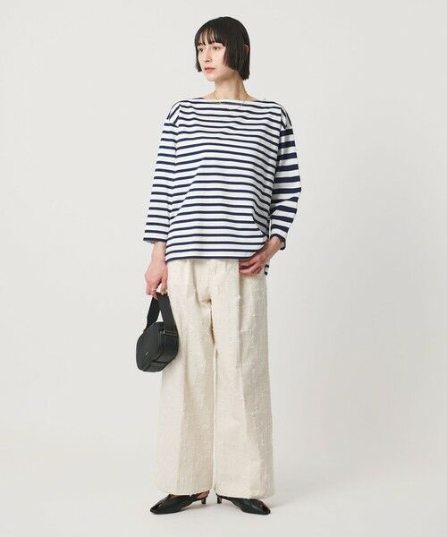 UNITED ARROWS / ユナイテッドアローズ カットソー | イレギュラー ボーダー カットソー | 詳細7