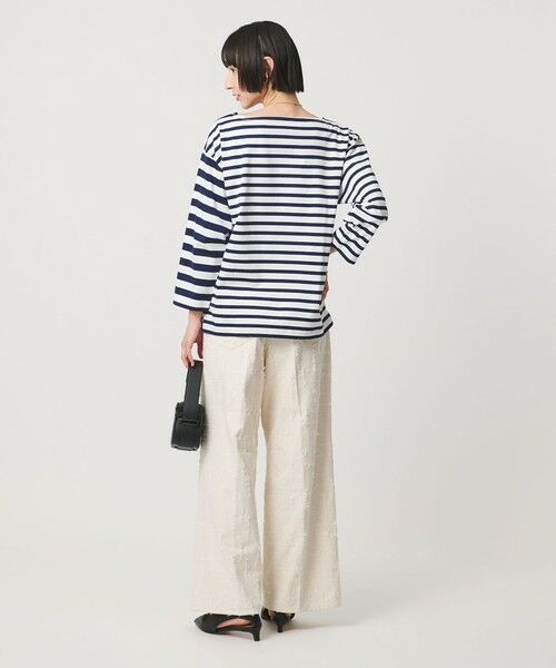 UNITED ARROWS / ユナイテッドアローズ カットソー | イレギュラー ボーダー カットソー | 詳細8