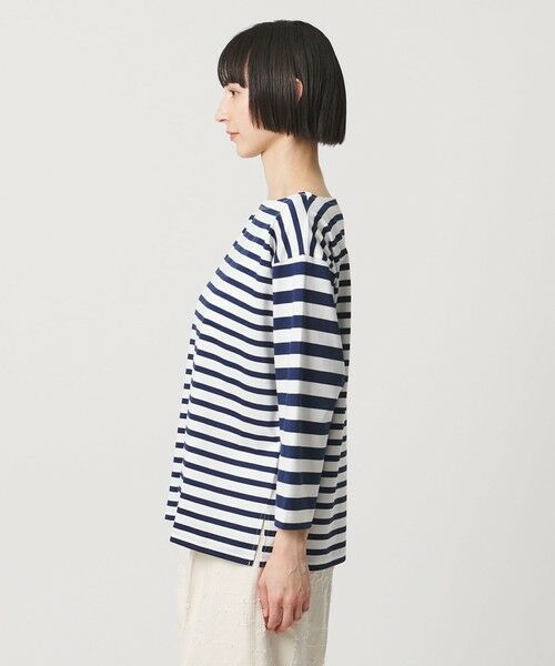 UNITED ARROWS / ユナイテッドアローズ カットソー | イレギュラー ボーダー カットソー | 詳細10