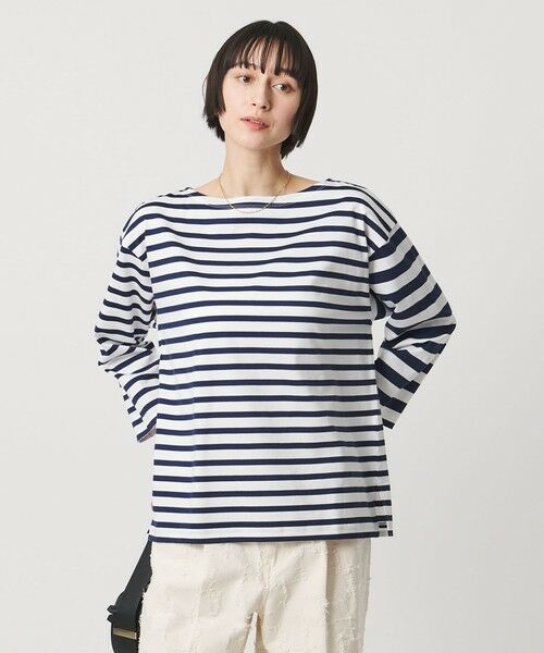 UNITED ARROWS / ユナイテッドアローズ カットソー | イレギュラー ボーダー カットソー（その他2）