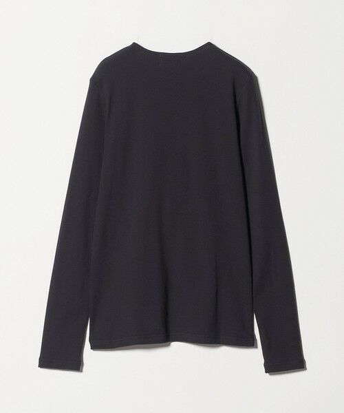 UNITED ARROWS / ユナイテッドアローズ カットソー | コットン フライス ヘンリーネック ロング Tシャツ | 詳細3