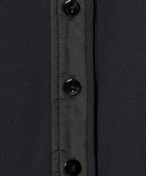 UNITED ARROWS / ユナイテッドアローズ カットソー | コットン フライス ヘンリーネック ロング Tシャツ | 詳細6