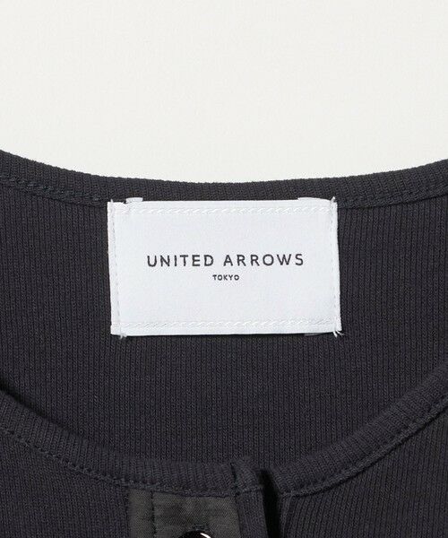 UNITED ARROWS / ユナイテッドアローズ カットソー | コットン フライス ヘンリーネック ロング Tシャツ | 詳細8
