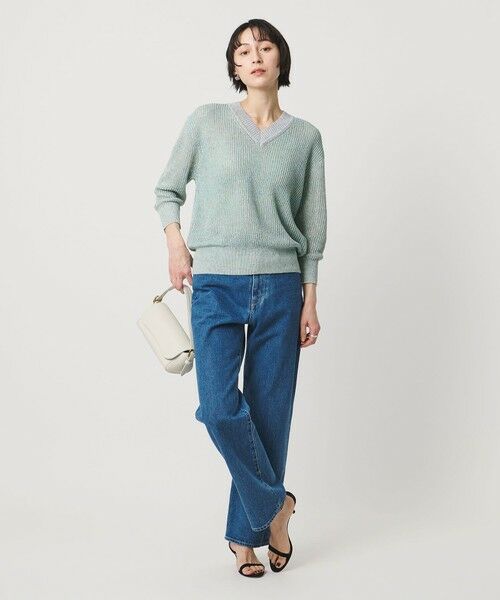 UNITED ARROWS / ユナイテッドアローズ ニット・セーター | カラーヤーン Vネック ニット ‐ウォッシャブル‐ | 詳細19