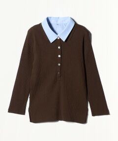 UNITED ARROWS / ユナイテッドアローズ ニット・セーター | シャツ コンビ ポロニット