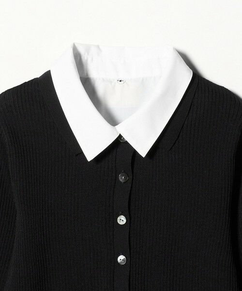 UNITED ARROWS / ユナイテッドアローズ ニット・セーター | シャツ コンビ ポロニット | 詳細1