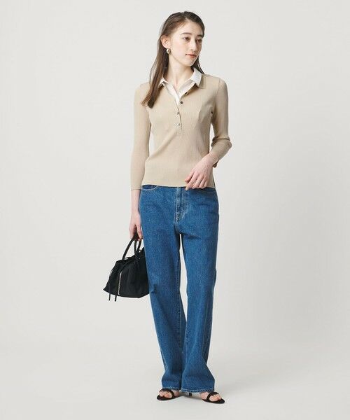 UNITED ARROWS / ユナイテッドアローズ ニット・セーター | シャツ コンビ ポロニット | 詳細3