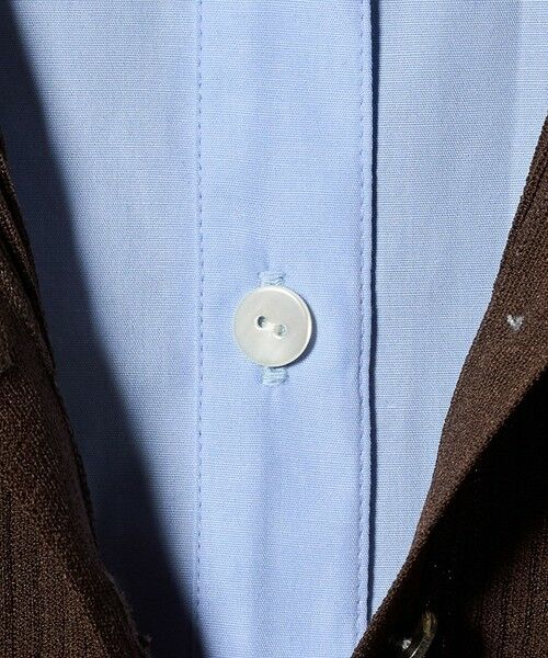 UNITED ARROWS / ユナイテッドアローズ ニット・セーター | 7分袖 シャツ コンビ ポロニット | 詳細26