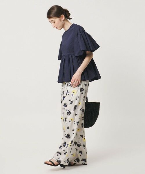 UNITED ARROWS / ユナイテッドアローズ その他パンツ | フラワー プリント パンツ ‐ウォッシャブル‐ | 詳細2