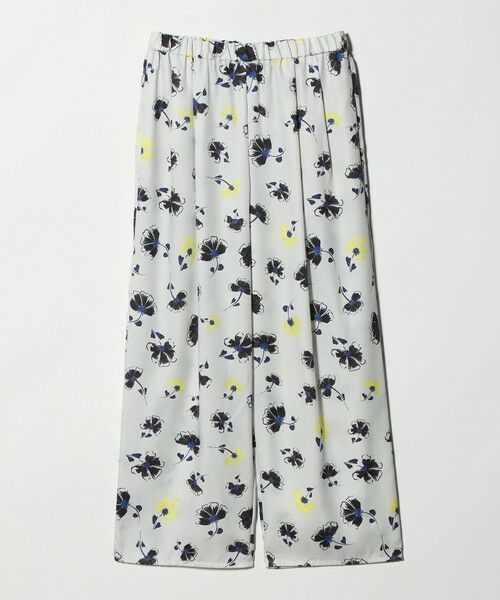 UNITED ARROWS / ユナイテッドアローズ その他パンツ | フラワー プリント パンツ ‐ウォッシャブル‐（OFF WHITE）