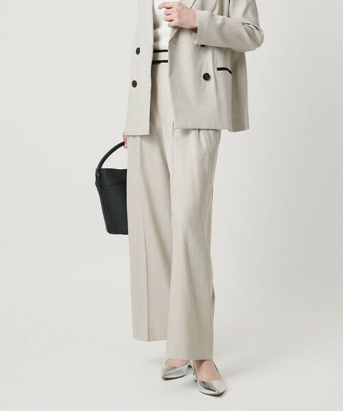 UNITED ARROWS / ユナイテッドアローズ スラックス・ドレスパンツ | ECLISSE ストレート ワイドパンツ | 詳細1