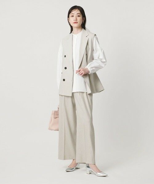 UNITED ARROWS / ユナイテッドアローズ スラックス・ドレスパンツ | ECLISSE ストレート ワイドパンツ | 詳細3