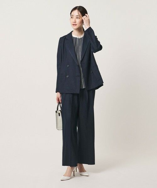 UNITED ARROWS / ユナイテッドアローズ スラックス・ドレスパンツ | ECLISSE ストレート ワイドパンツ | 詳細12