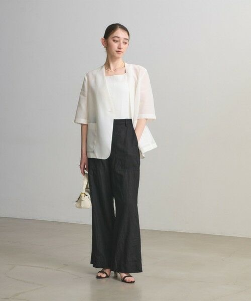 UNITED ARROWS / ユナイテッドアローズ その他パンツ | リネン パッチポケット イージーパンツ ‐ウォッシャブル‐ | 詳細2