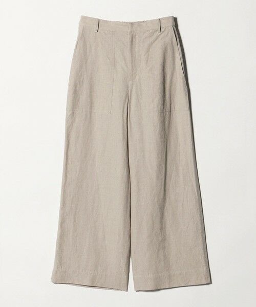 UNITED ARROWS / ユナイテッドアローズ その他パンツ | リネン パッチポケット イージーパンツ ‐ウォッシャブル‐(NATURAL)
