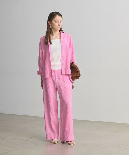 UNITED ARROWS / ユナイテッドアローズ その他パンツ | リネン パッチポケット イージーパンツ ‐ウォッシャブル‐ | 詳細17