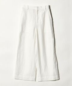 UNITED ARROWS / ユナイテッドアローズ その他パンツ | リネン パッチポケット イージーパンツ WHITE ‐ウォッシャブル‐