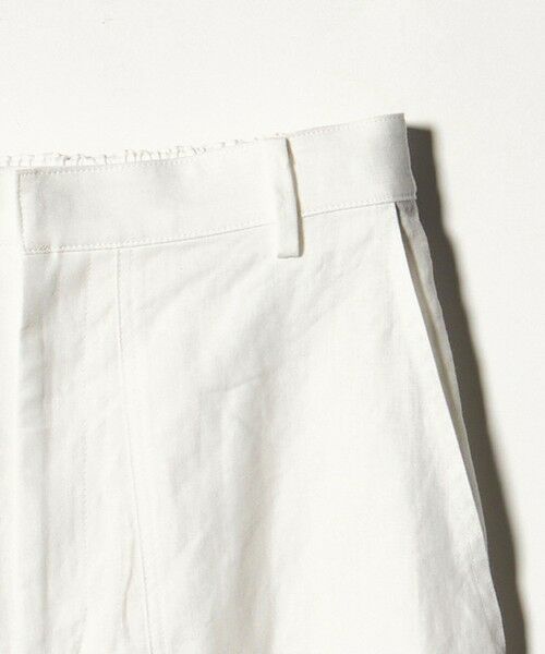 UNITED ARROWS / ユナイテッドアローズ その他パンツ | リネン パッチポケット イージーパンツ WHITE ‐ウォッシャブル‐ | 詳細2
