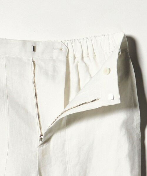 UNITED ARROWS / ユナイテッドアローズ その他パンツ | リネン パッチポケット イージーパンツ WHITE ‐ウォッシャブル‐ | 詳細4