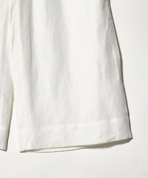 UNITED ARROWS / ユナイテッドアローズ その他パンツ | リネン パッチポケット イージーパンツ WHITE ‐ウォッシャブル‐ | 詳細5