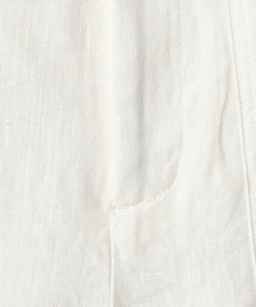 UNITED ARROWS / ユナイテッドアローズ その他パンツ | リネン パッチポケット イージーパンツ WHITE ‐ウォッシャブル‐ | 詳細6