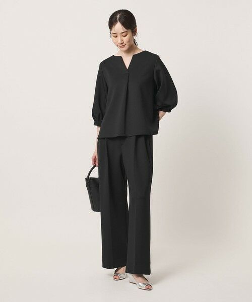 UNITED ARROWS / ユナイテッドアローズ その他パンツ | LIGHT SPONGY ワイドパンツ ‐ウォッシャブル‐ | 詳細7