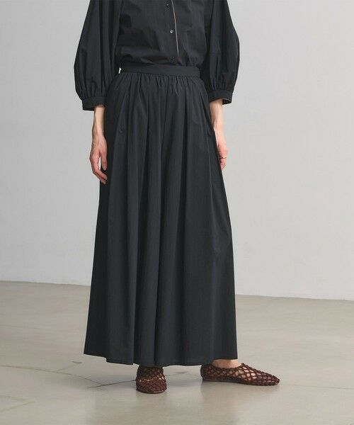 UNITED ARROWS / ユナイテッドアローズ その他パンツ | ギャザー フレア パンツ ‐はっ水 ウォッシャブル‐ | 詳細2