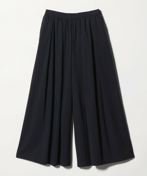 UNITED ARROWS / ユナイテッドアローズ その他パンツ | ギャザー フレア パンツ ‐ウォッシャブル‐（BLACK）