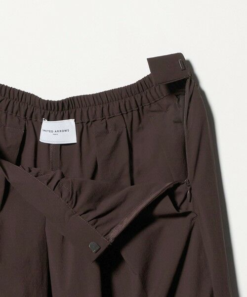 UNITED ARROWS / ユナイテッドアローズ その他パンツ | ギャザー フレア パンツ ‐はっ水 ウォッシャブル‐ | 詳細12