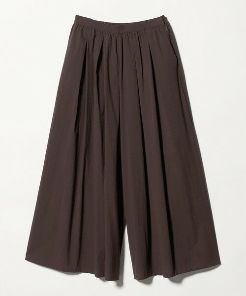 UNITED ARROWS / ユナイテッドアローズ その他パンツ | ギャザー フレア パンツ ‐ウォッシャブル‐（DK.BROWN）