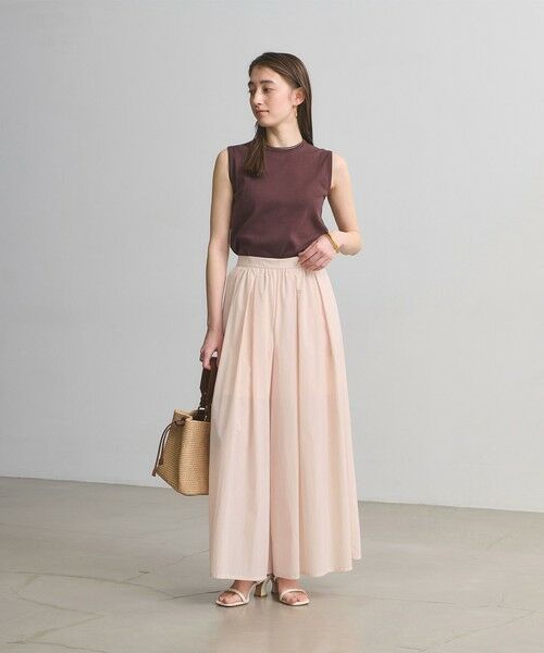 UNITED ARROWS / ユナイテッドアローズ その他パンツ | ギャザー フレア パンツ ‐はっ水 ウォッシャブル‐ | 詳細21