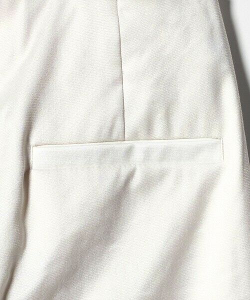 UNITED ARROWS / ユナイテッドアローズ スラックス・ドレスパンツ | シャイニー スリム パンツ WHITE ‐ストレッチ ウォッシャブル‐ | 詳細10