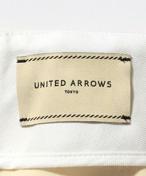UNITED ARROWS / ユナイテッドアローズ スラックス・ドレスパンツ | シャイニー スリム パンツ WHITE ‐ストレッチ ウォッシャブル‐ | 詳細14