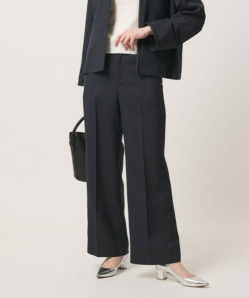 UNITED ARROWS / ユナイテッドアローズ スラックス・ドレスパンツ | Spiree ASAMI ワイドパンツ ‐ウォッシャブル‐ | 詳細16