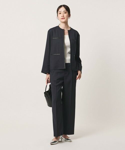 UNITED ARROWS / ユナイテッドアローズ スラックス・ドレスパンツ | Spiree ASAMI ワイドパンツ ‐ウォッシャブル‐ | 詳細17