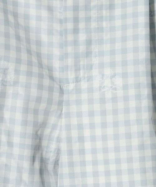 UNITED ARROWS / ユナイテッドアローズ その他パンツ | ギンガムチェック フラワー ジャガード ワイドパンツ ‐ウォッシャブル‐ | 詳細10