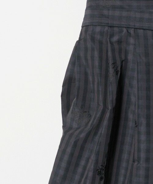 UNITED ARROWS / ユナイテッドアローズ その他パンツ | ギンガムチェック フラワー ジャガード ワイドパンツ ‐ウォッシャブル‐ | 詳細18