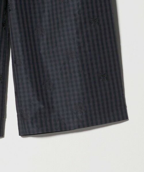 UNITED ARROWS / ユナイテッドアローズ その他パンツ | ギンガムチェック フラワー ジャガード ワイドパンツ ‐ウォッシャブル‐ | 詳細21