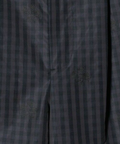 UNITED ARROWS / ユナイテッドアローズ その他パンツ | ギンガムチェック フラワー ジャガード ワイドパンツ ‐ウォッシャブル‐ | 詳細23