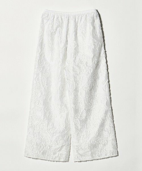 UNITED ARROWS / ユナイテッドアローズ その他パンツ | ラメ カット ジャガード ストレート パンツ ‐ウォッシャブル‐ | 詳細1