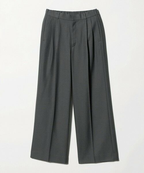 UNITED ARROWS / ユナイテッドアローズ スラックス・ドレスパンツ | 2タック ストレート ワイド パンツ | 詳細4