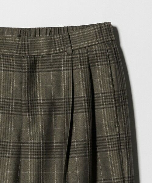 UNITED ARROWS / ユナイテッドアローズ スラックス・ドレスパンツ | 2タック ストレート ワイド パンツ | 詳細9