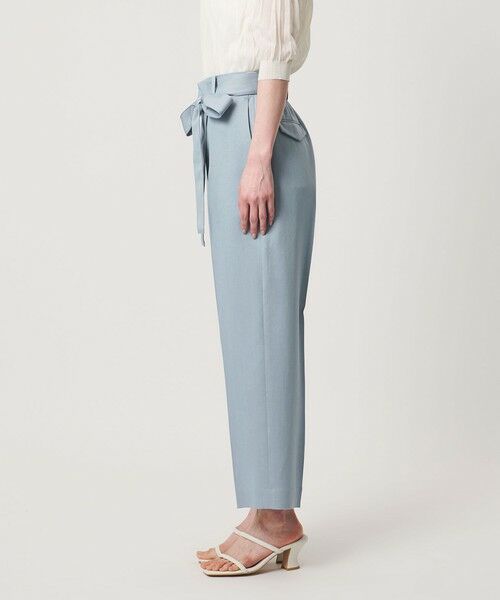 UNITED ARROWS / ユナイテッドアローズ スラックス・ドレスパンツ | スラブ リボン テーパードパンツ | 詳細11