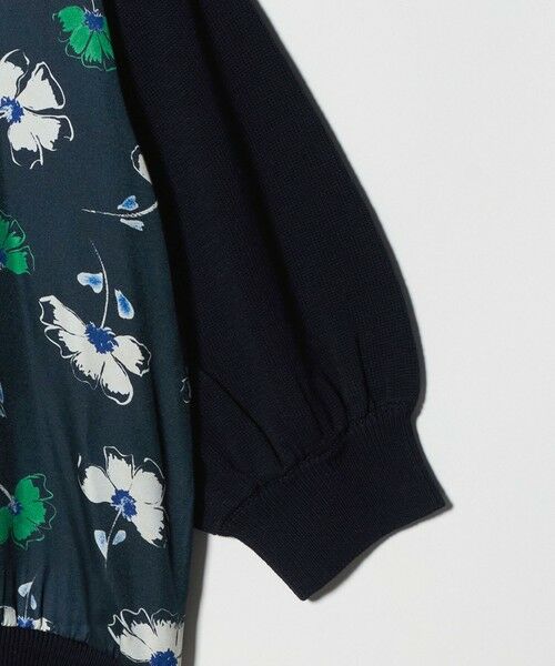 UNITED ARROWS / ユナイテッドアローズ シャツ・ブラウス | ６分袖 プリント ニット コンビ シャツ ‐ウォッシャブル‐ | 詳細5